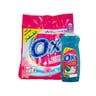 Oxi Washing Powder Fine Fragrance Front Load 2.5 kg + Dish Wash 600 ml