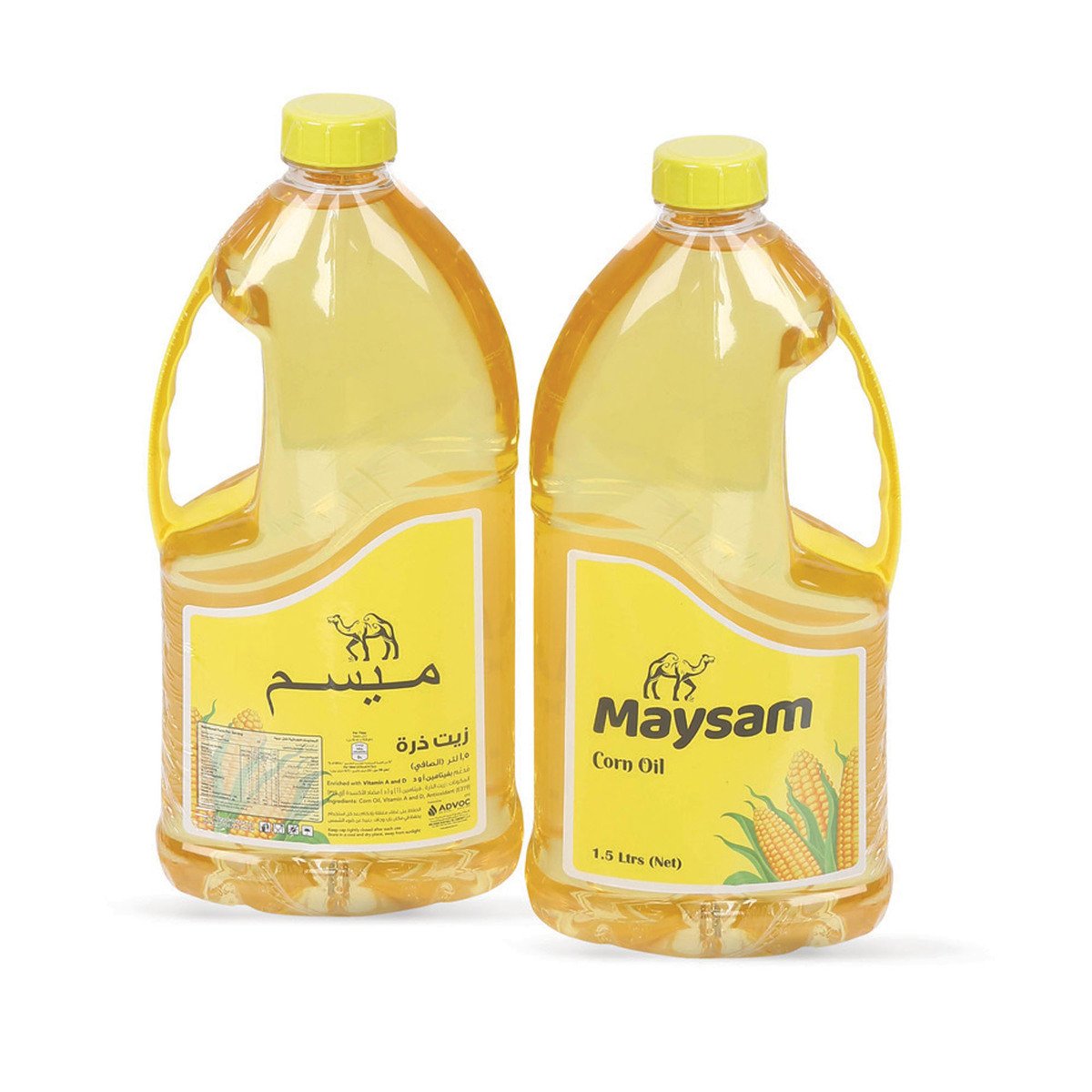 Maysam Corn Oil Value Pack 2 x 1.5 Litres