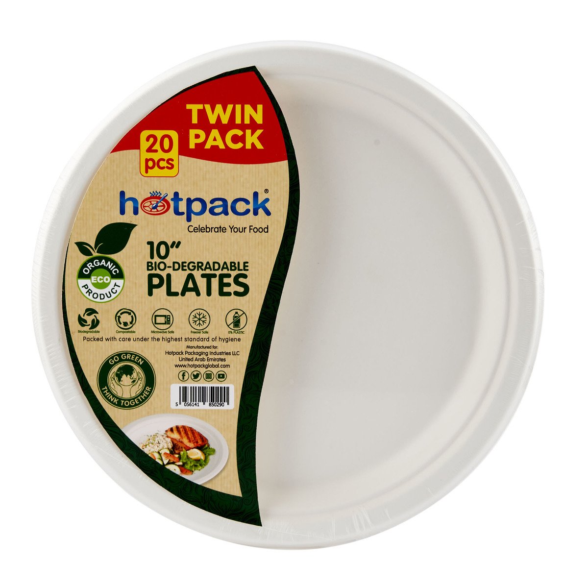 Hotpack 10 Round foam plate