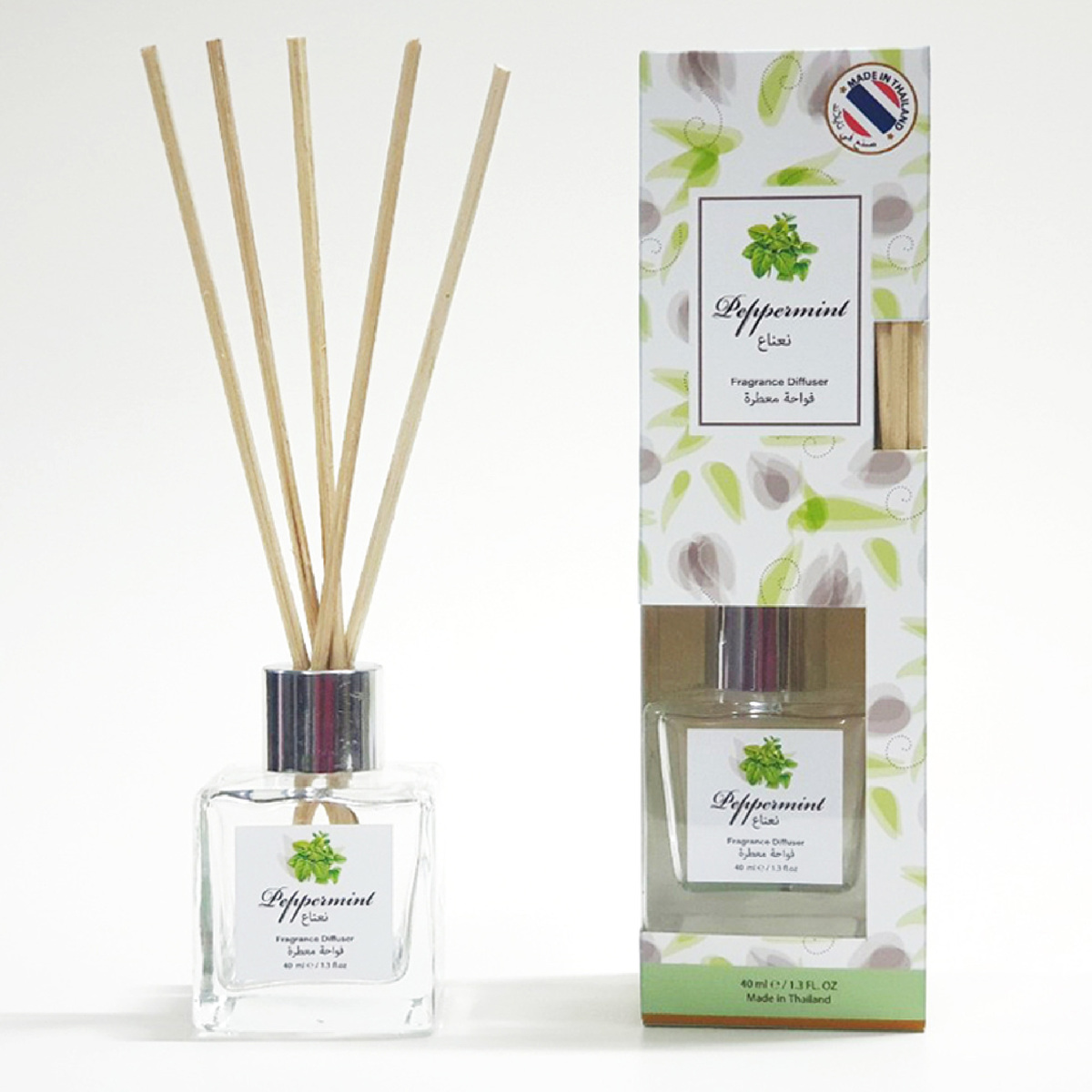 Maple Leaf Fragrance Stick Diffuser Peppermint 40ml