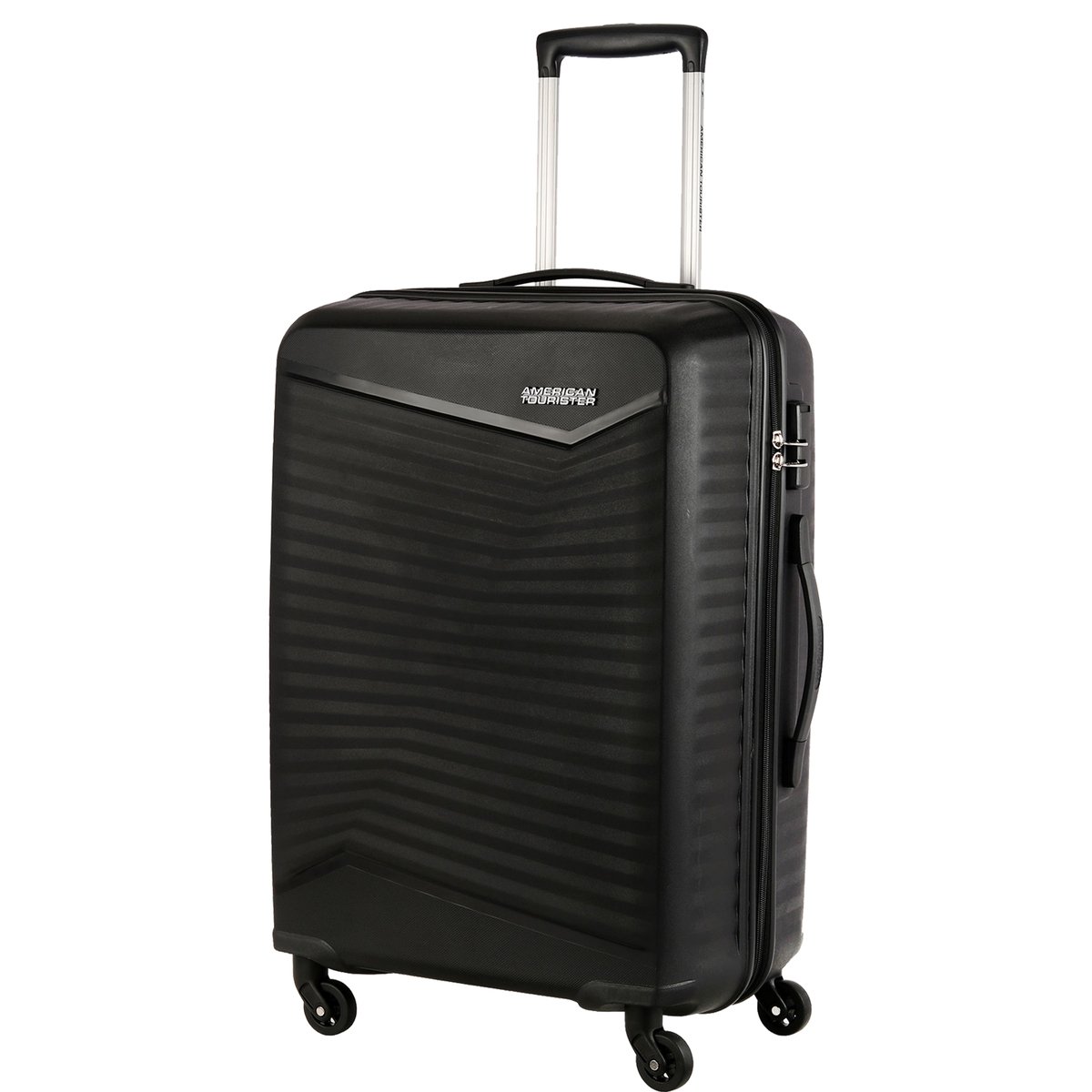 American Tourister 4Wheel Phoenix Hard Trolley 79cm Black