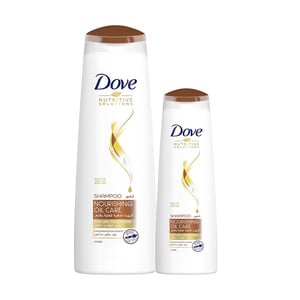 Dove Shampoo Nourishing Oil Care 400 ml + 200 ml