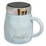 Mountain Ceramic Mug with Lid 3190 480 ml