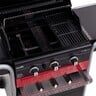 Char-Broil BBQ Gas Coal Grill 3 Burner Side Burner