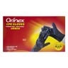 Orinex Non Sterile Powder Free Black CPE Gloves Medium 100pcs