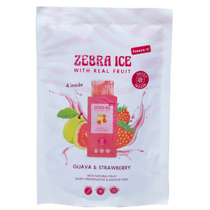 Zebra Ice Guava & Strawberry 200 g