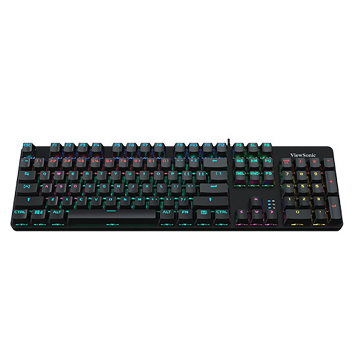 Viewsonic Wired Keyboard KU530 Black