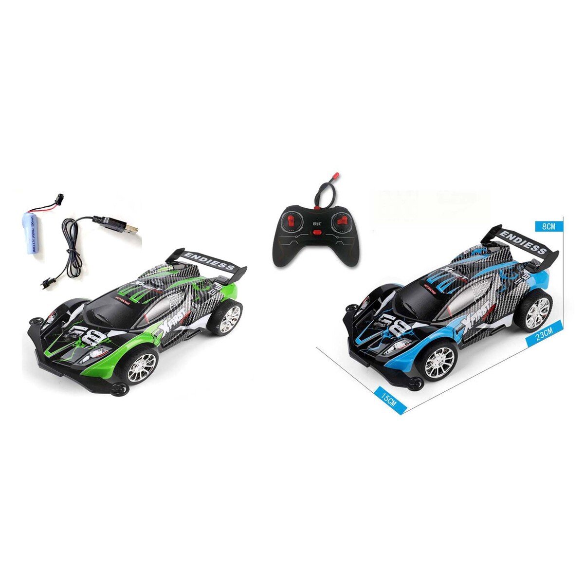 Skid Fusion Rechargeable Remote Control Car 863B-2
