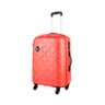 Safari 4Wheel Hard Trolley Mosaic 65cm Red