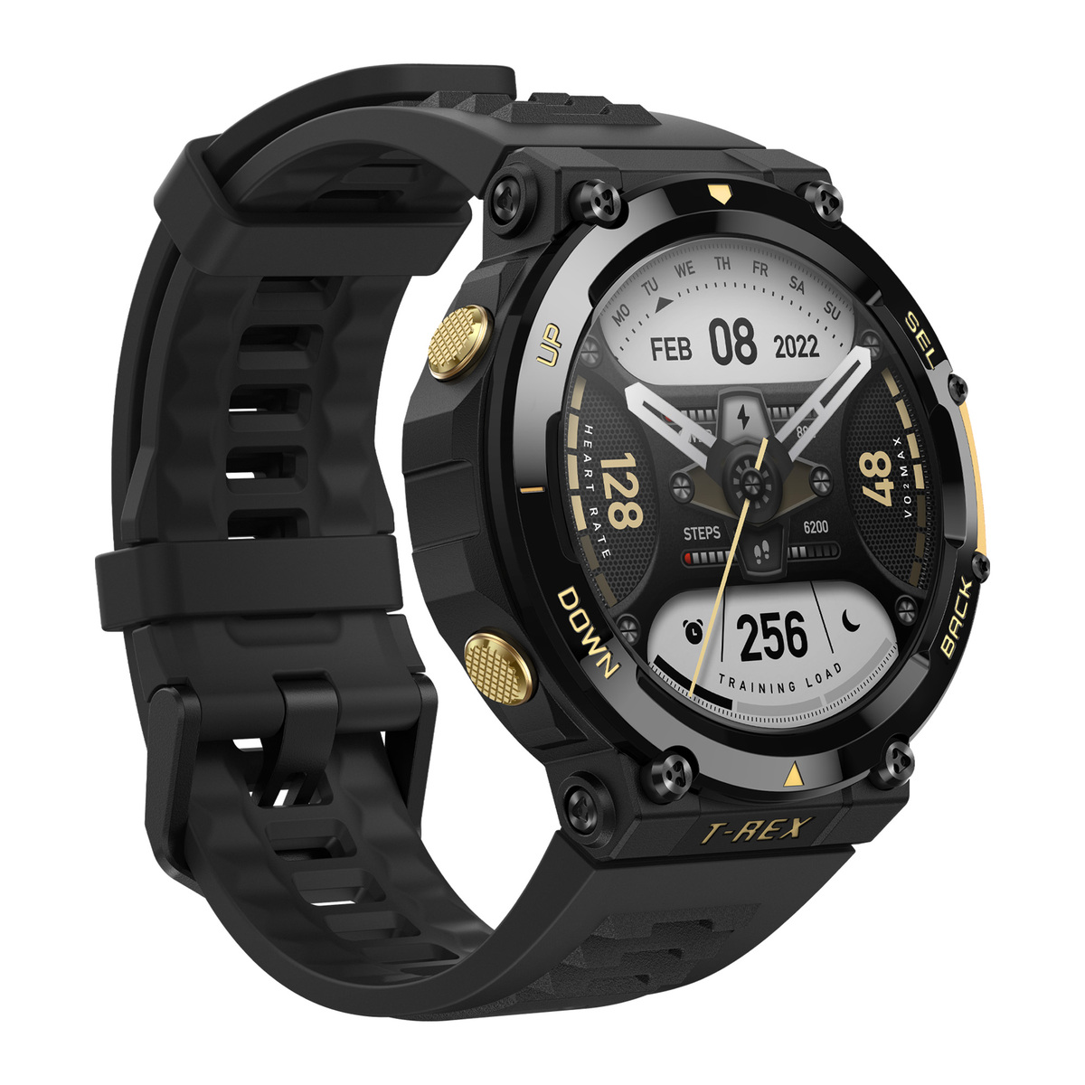 Amazfit T-Rex 2 with 1.39 inch HD AMOLED display screen,Astro Black &  Gold(A2170-T-REX-2ASTRO-BLACK-GOLD0 Online at Best Price, Smart Watches