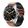 X.Cell Smart Watch Elite-1 Brown with Leather Strap