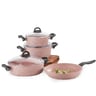 Falez Granite Cookware Set 7Pcs Assorted