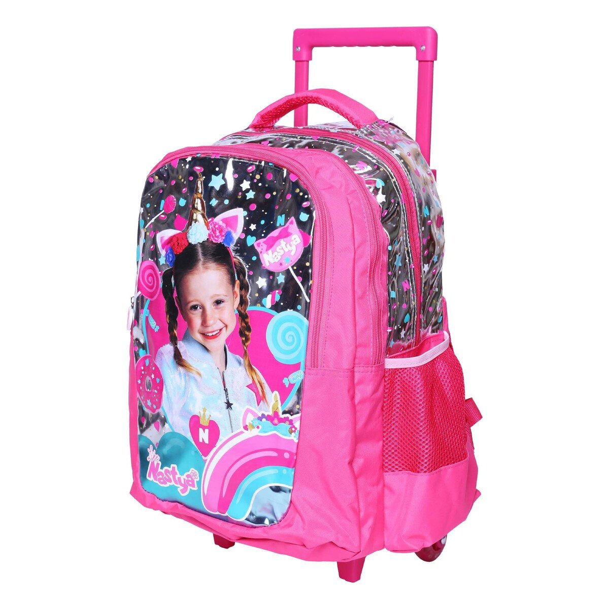 Like Nastya School Trolley Bag 18inch FK21359