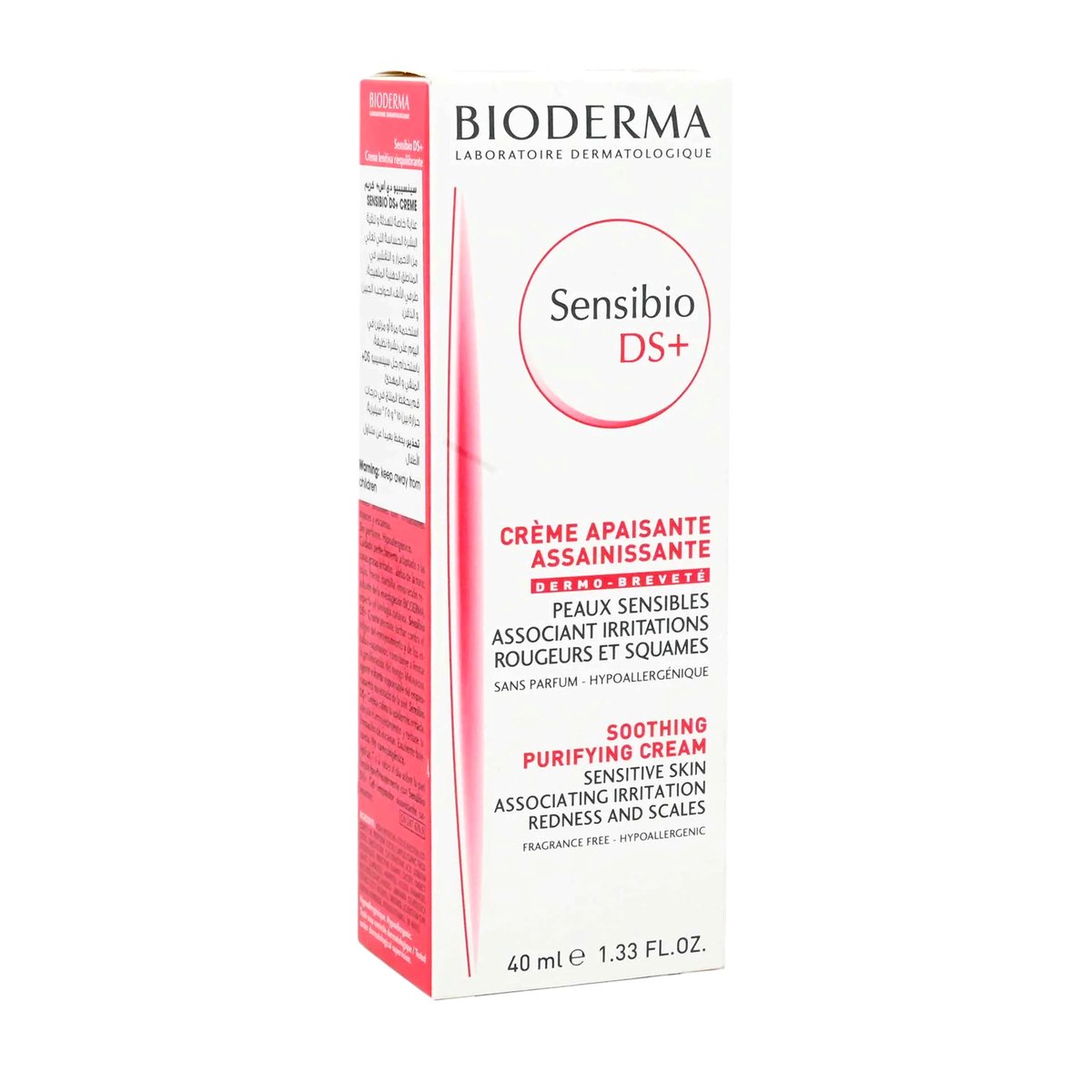 Bioderma Sensibio Ds Soothing Purifying Cream 40ml Online At Best Price Burjeel Lulu Uae