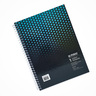 Maxi Spiral Hard Cover 1 Subject Notebook, 9.5 inch X 7  inch,  80 Sheets, Assorted Colours, MX-9-HCSUB1