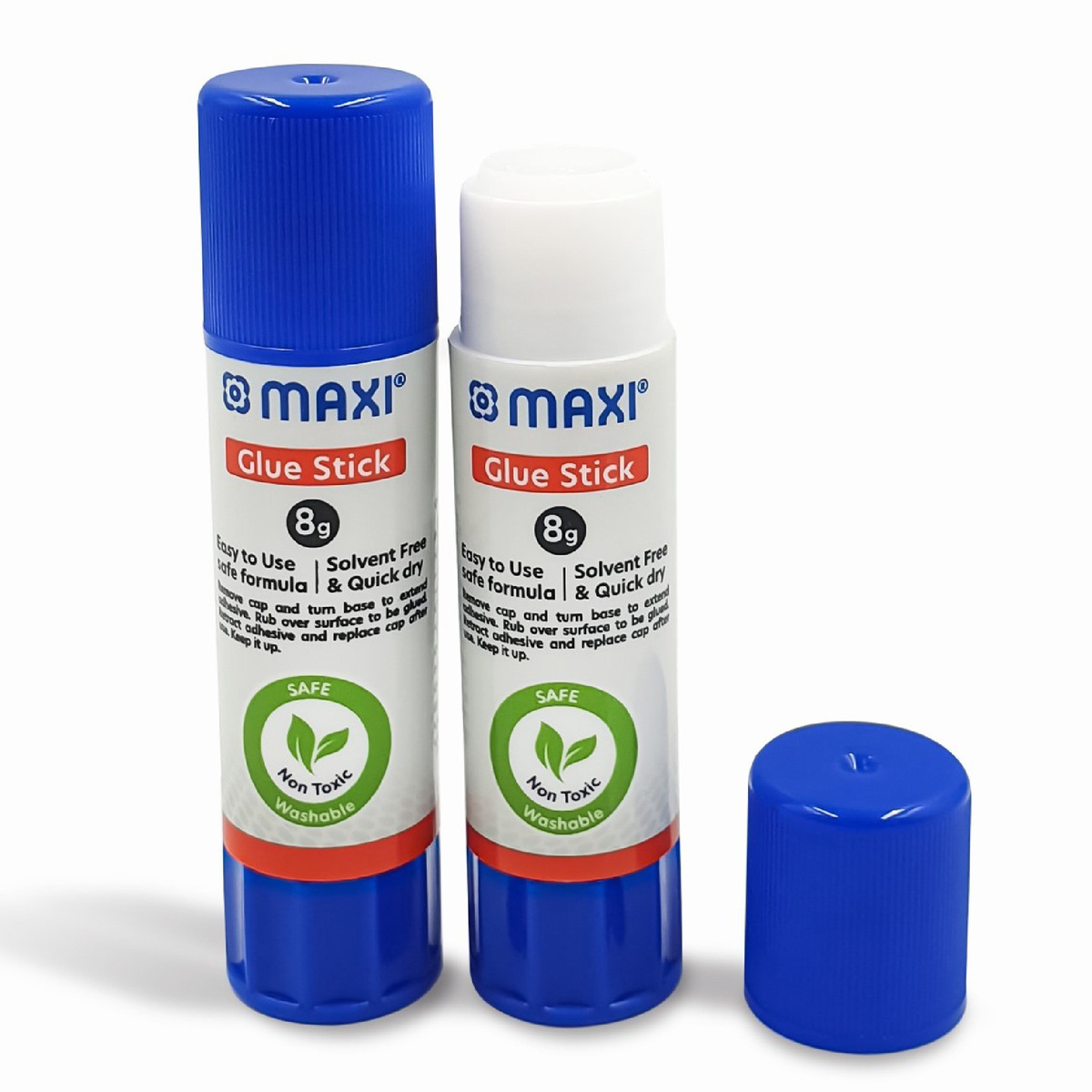 Maxi Strong Adhesive Glue Stick, Pack of 10 (8 gm x 10), MX-ST8G-10