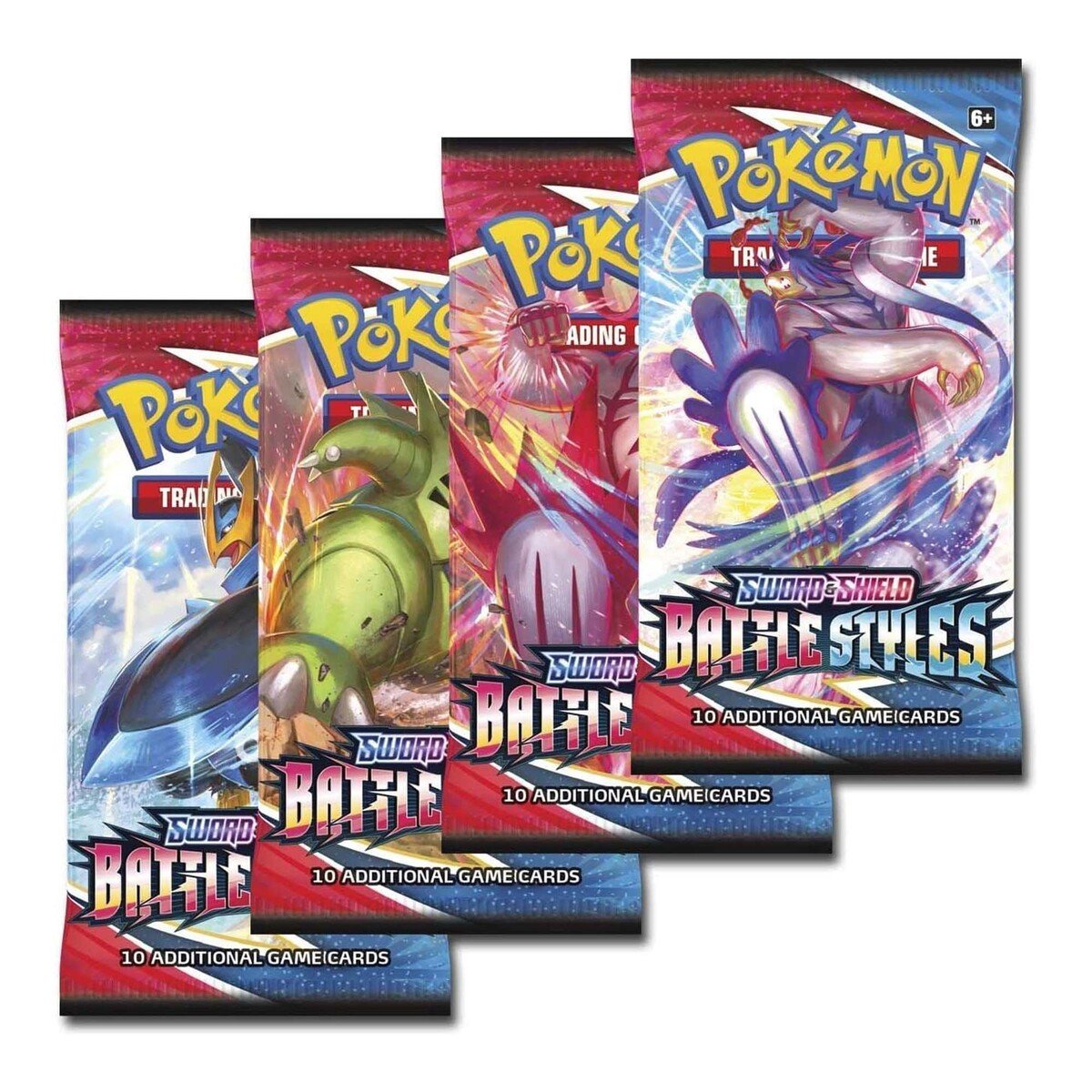 Pokemon Sword & Shield Battle Styles Booster Pack 176-80818 Assorted 1pc