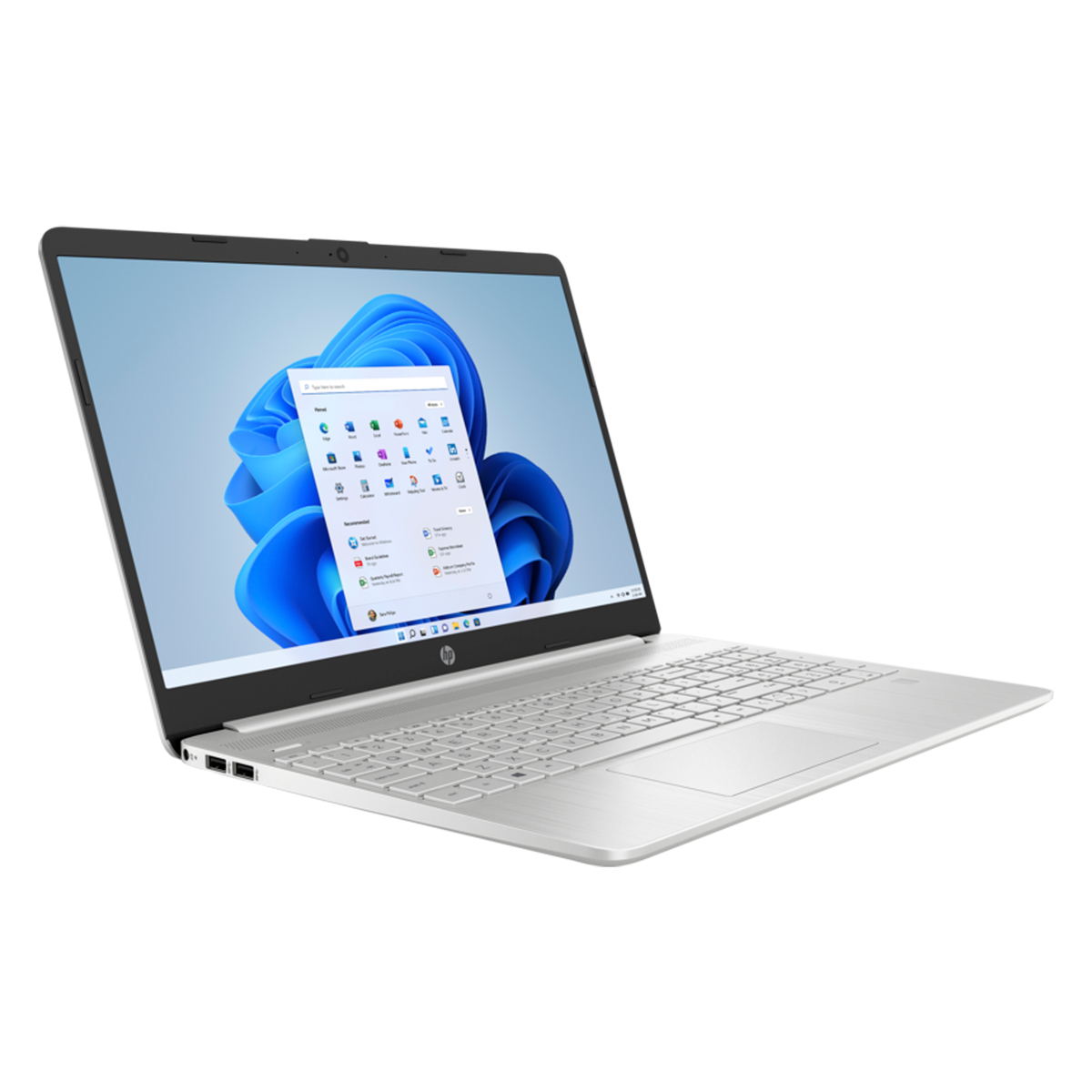 HP15.6 inches FHD Notebook,15s-fq5000ne (6G7V0EA), Intel® Core™ i7 Processor, 8GB RAM, 512GB SSD, Intel® Iris® Xᵉ Graphics, Windows 11 Home, Natural silver