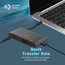 Promate 6-in-1 Highly Versatile USB-C Media Hub with 100W Power Delivery MediaHub-C6