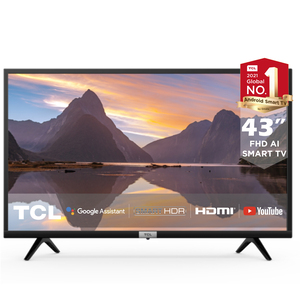 Buy TCL 43-Inch Full HD Android TV 43S5800 Black Online - Shop Electronics  & Appliances on Carrefour UAE