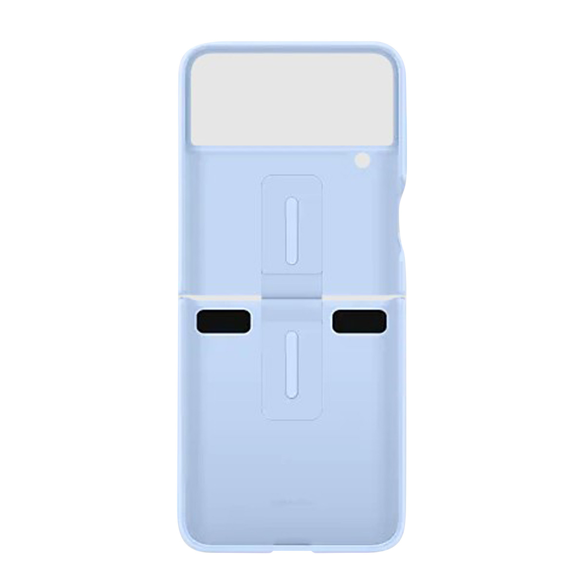 Samsung Galaxy Z Flip4 Silicone Cover with Ring, EF-PF721TLEGWW, Arctic Blue