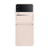 Samsung Galaxy Z Flip4 Flap Leather Cover, EF-VF721LPEGWW, Peach