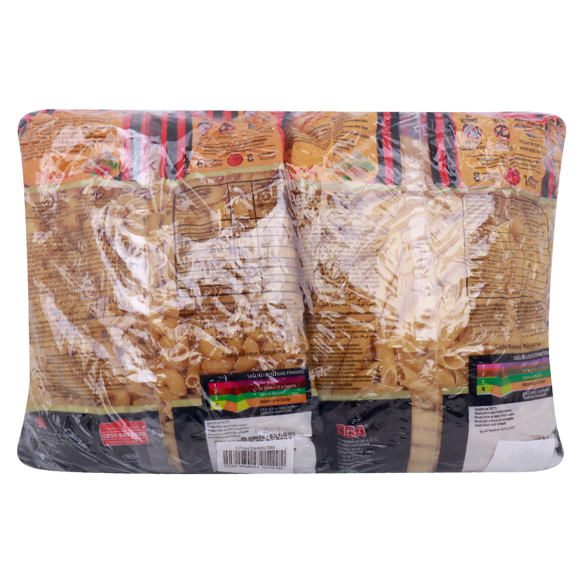 Oba Pasta Assorted Value Pack 5 x 400 g