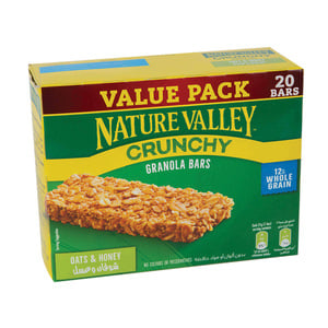 Nature Valley Crunchy Oats & Honey Granola Bars Value Pack 20 x 21 g