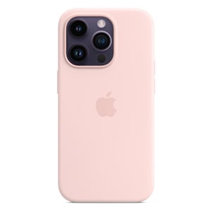 Apple iPhone 14 Pro Silicone Case with MagSafe - Chalk Pink