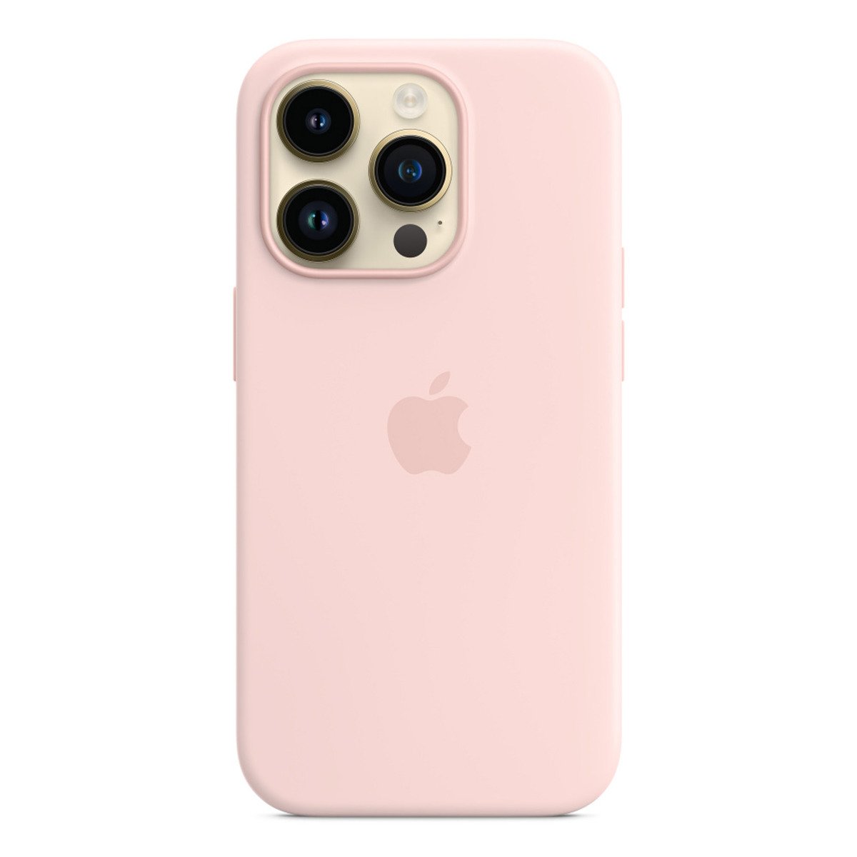 Apple iPhone 14 Pro Silicone Case with MagSafe - Chalk Pink