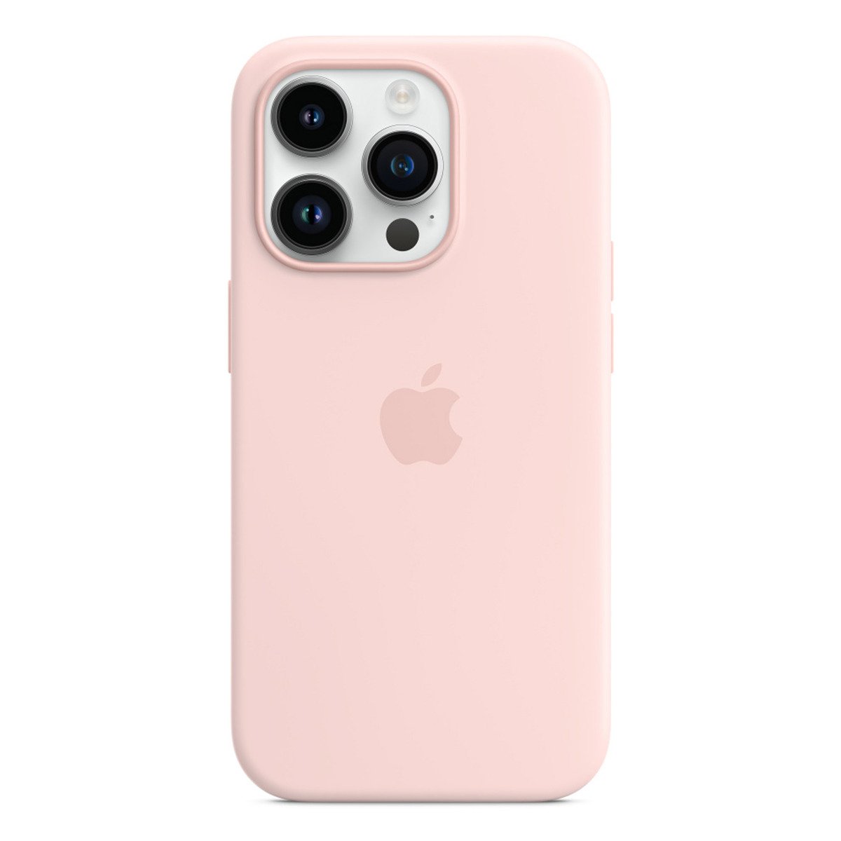 Apple iPhone 14 Pro Silicone Case with MagSafe - Chalk Pink