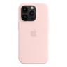 Apple iPhone 14 Pro Silicone Case with MagSafe - Chalk Pink