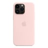 Apple iPhone 14 Pro Max Silicone Case with MagSafe - Chalk Pink