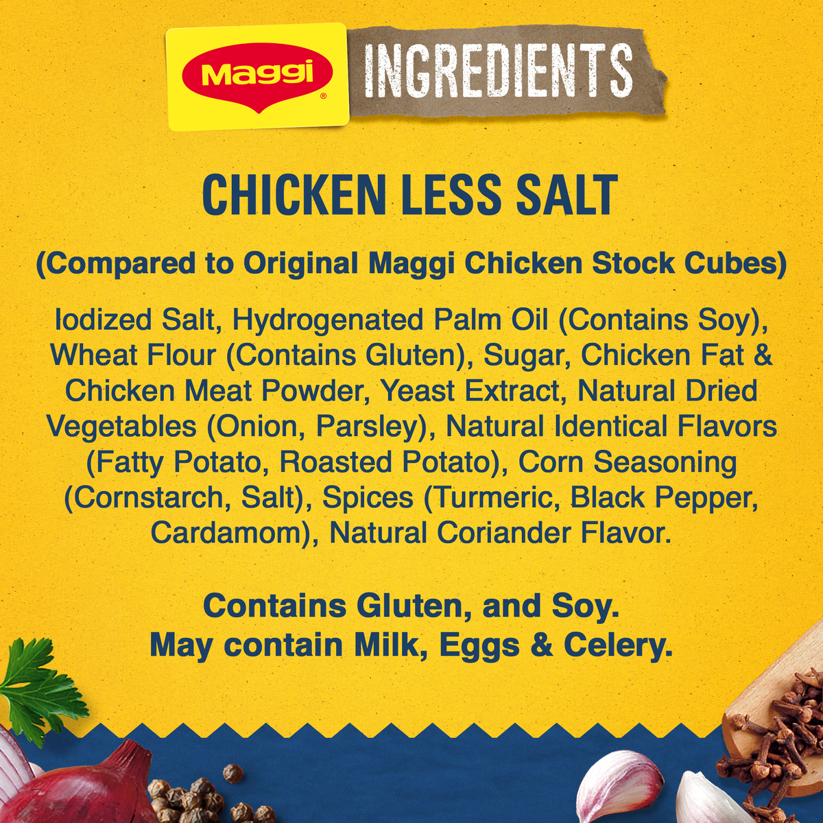 Maggi Chicken Less Salt Stock 18 g