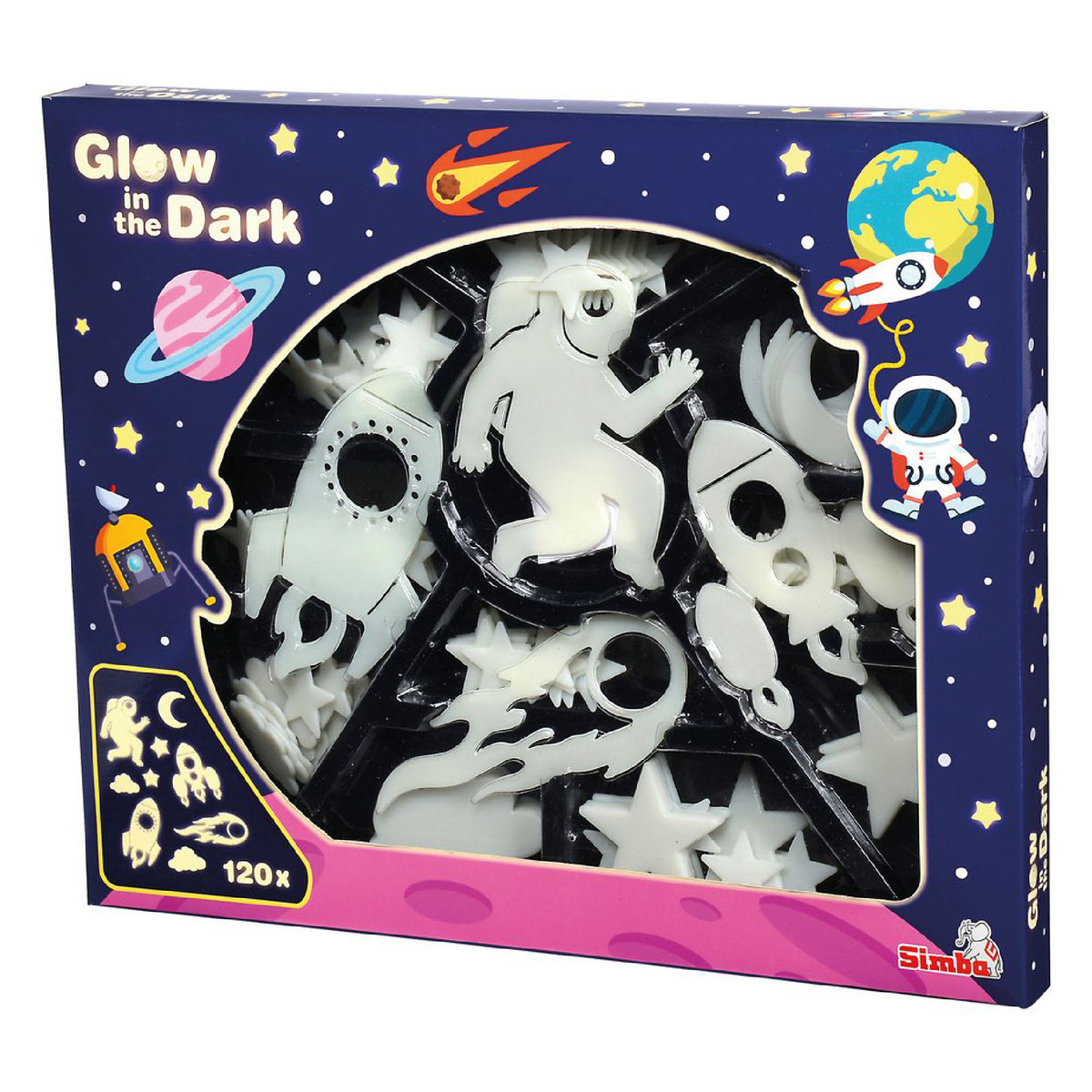 Simba Glow In Dark Space Mega Set 107826081