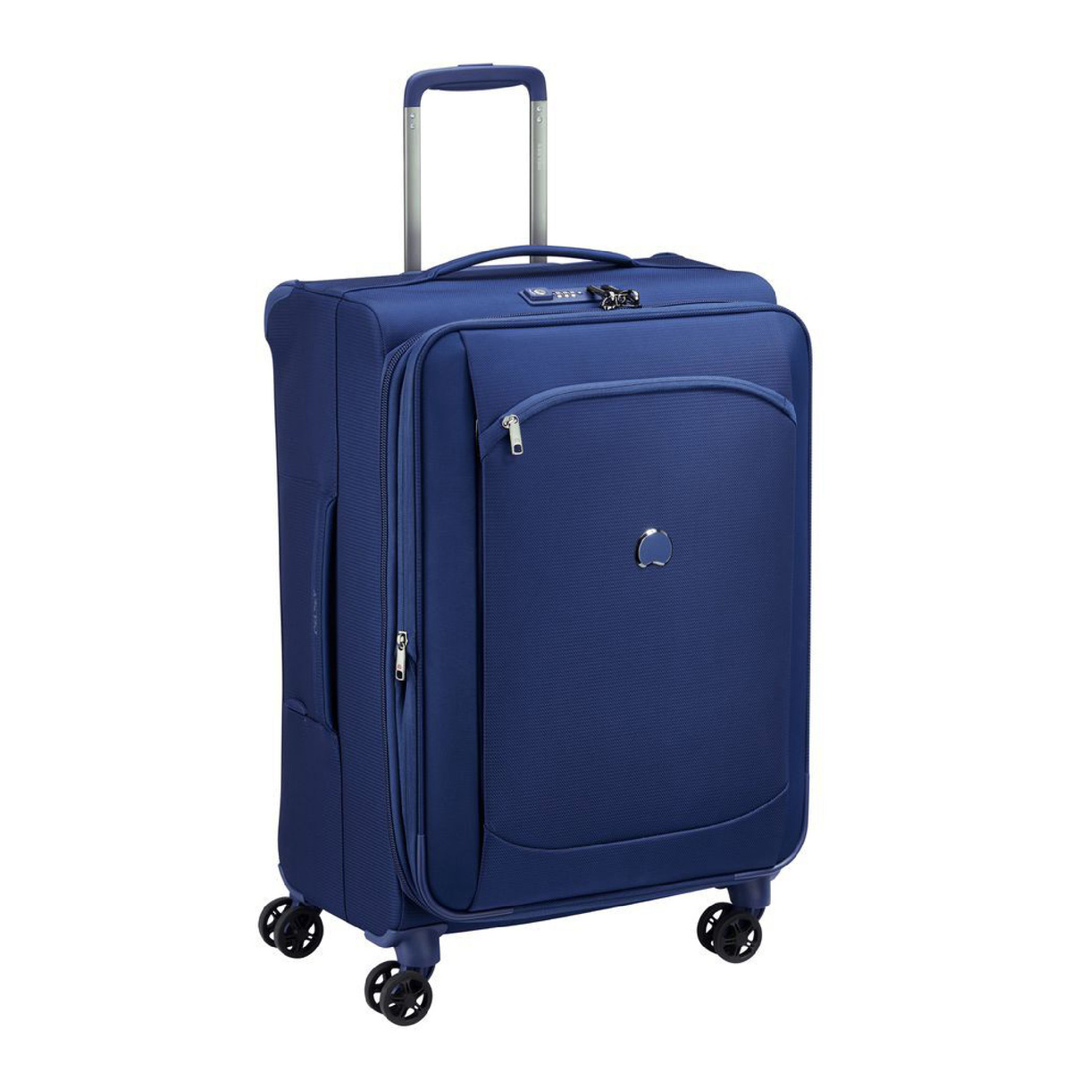 Delsey Montmartre Air 2.0 4Wheel Soft Trolley 55cm Blue