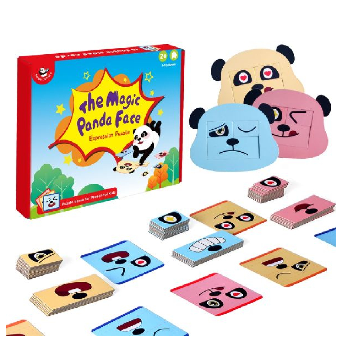 Panda Juniors  Expression Puzzle Magic Panda Face, PJ006