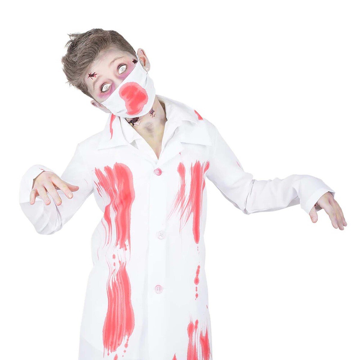 Zombie Doctor Halloween Costume 84504L Large