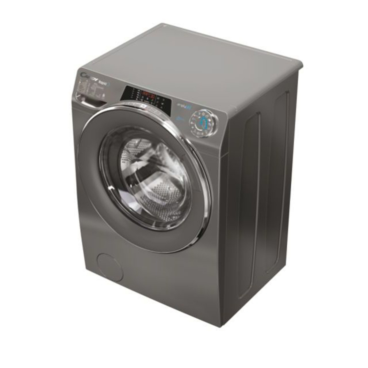 Candy Front Load Washer & Dryer Rapido 12.5/9 kg, 1400 RPM, Wi-Fi + BT, Steam Function, Class AAA, 6 Digit Display, Inverter Motor, Anthracite, ROW412596DWMCR19