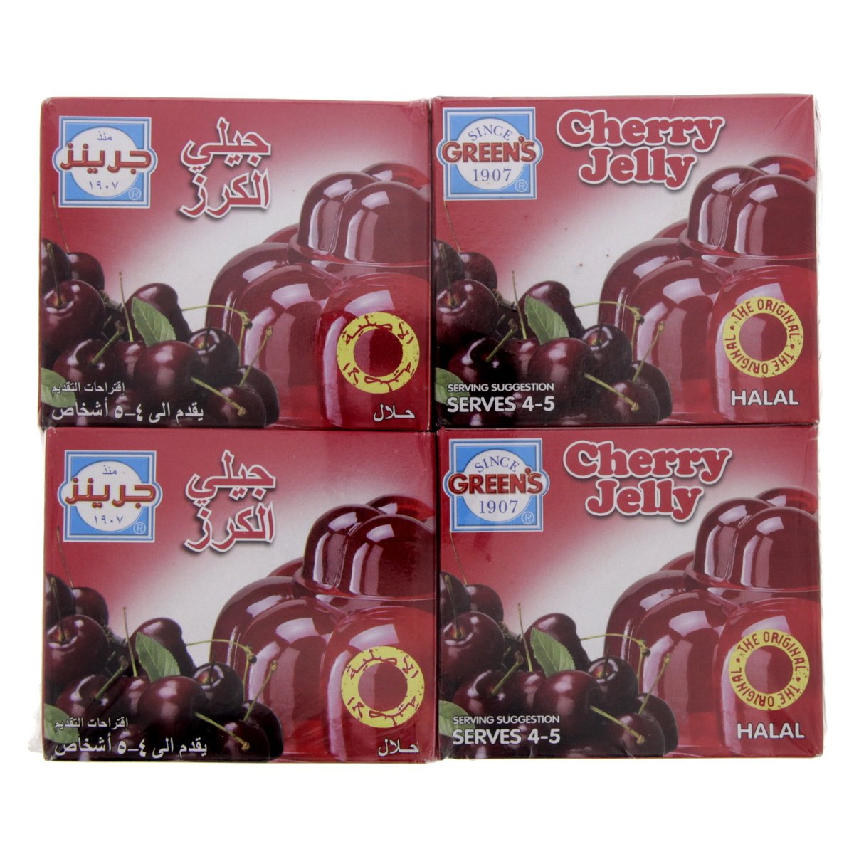 Green's Jelly Cherry 80 g x 12