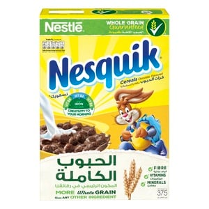 Nestle Nesquik Chocolate Breakfast Cereal 375 g