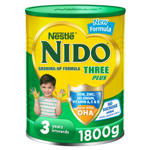 Nestle Nido Forti Protect Three Plus 3-5 Years Old Growing Up Milk Tin 1.8 kg