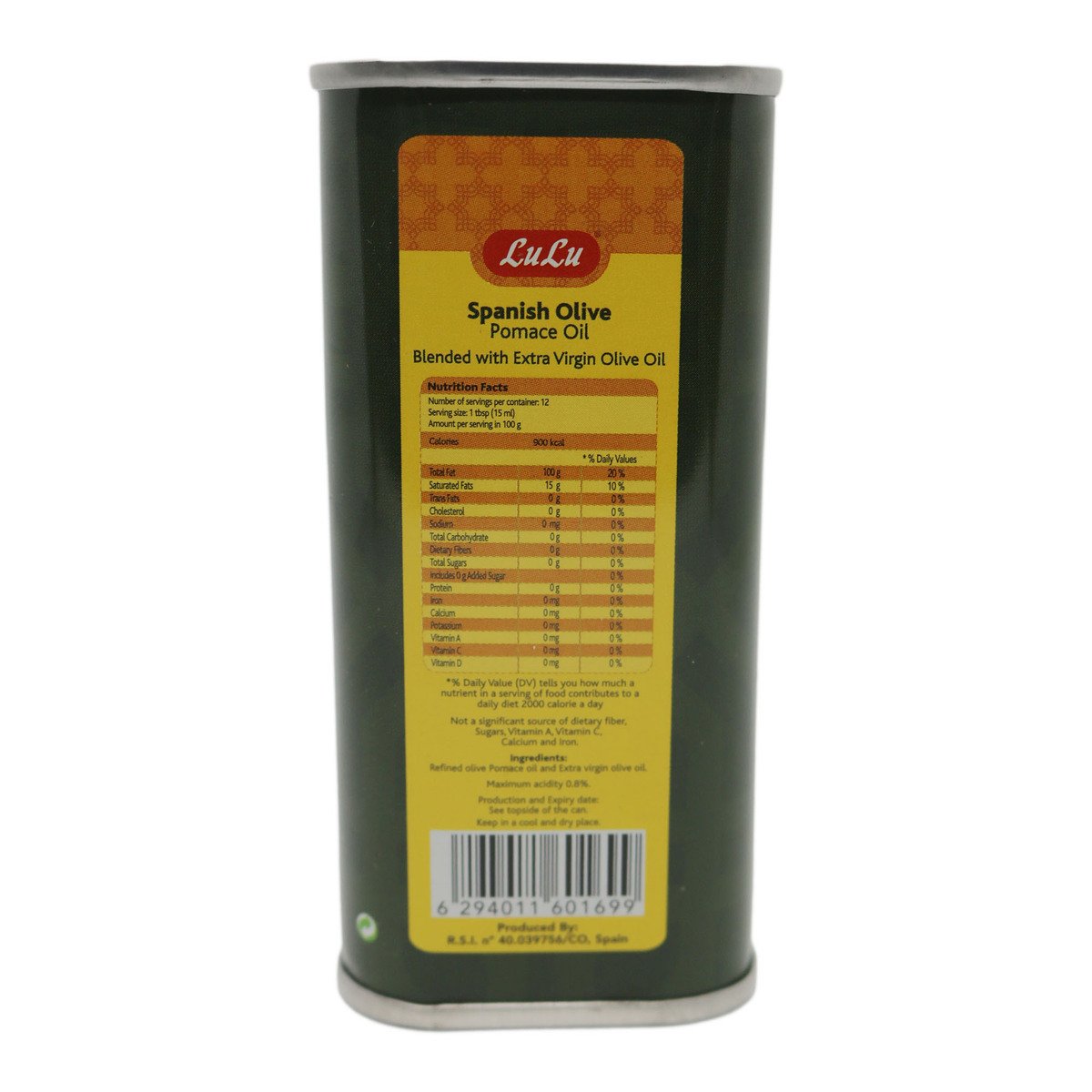 Lulu Olive Oil Tin 175ml