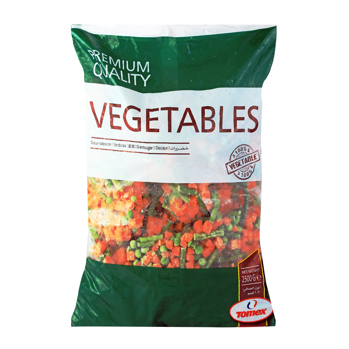 Tomex Premium Quality Mix Vegetables 2.5 kg