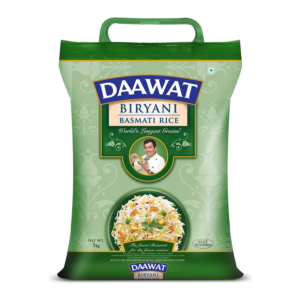 Daawat Biriyani Basmati Rice 5kg