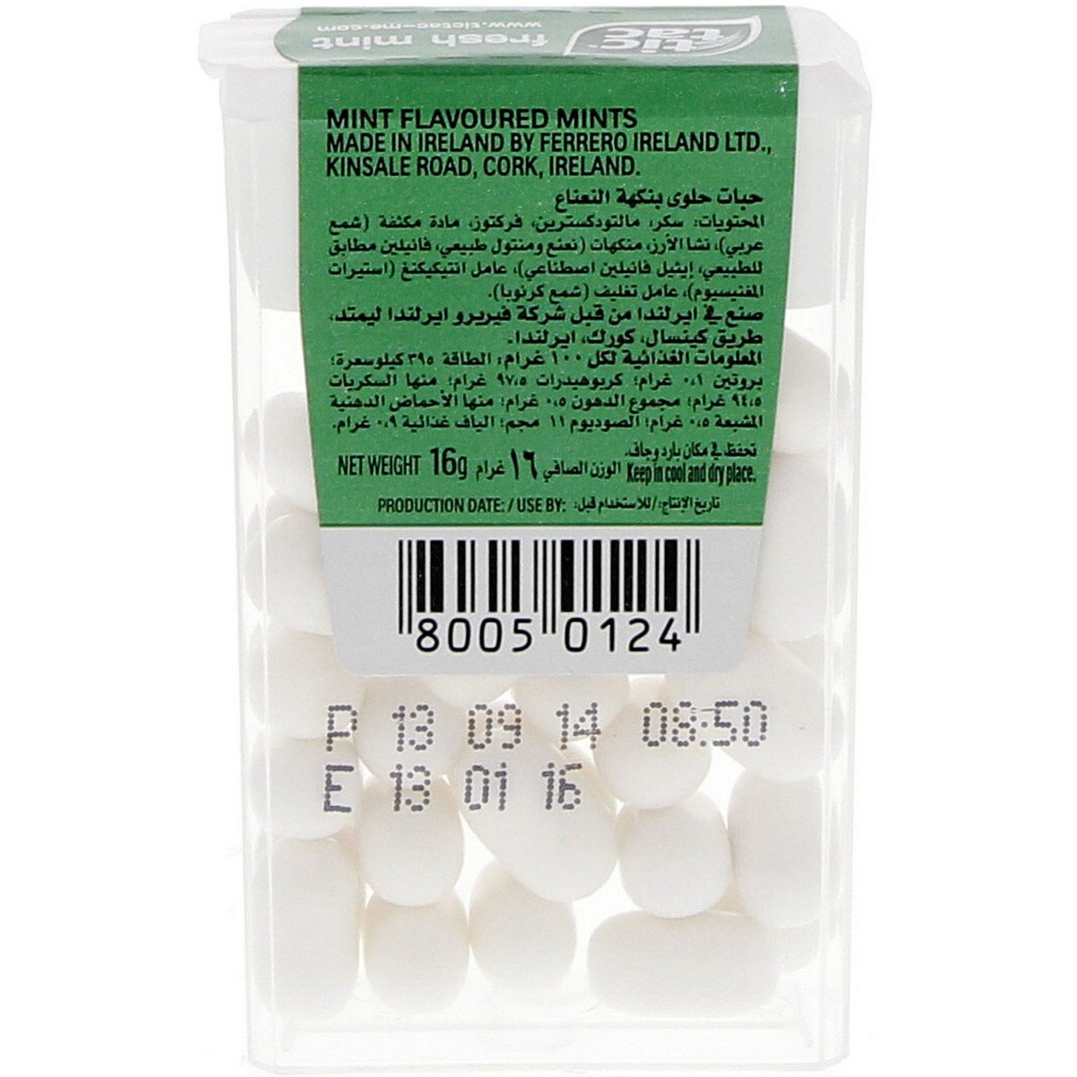 Tic Tac Mint 16 g