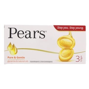 Pears Soap Pure & Gentle 3 X 125 g