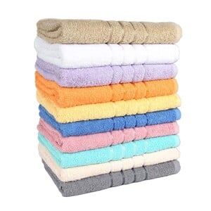 Homewell Bath Towel 70x140cm Assorted Per pc