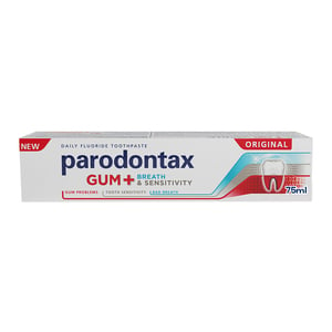 Parodontax Original Gum + Breath & Sensitivity Toothpaste 75 ml