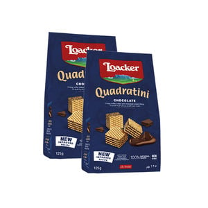 Loacker Quadratini Assorted Value Pack 2 x 125 g